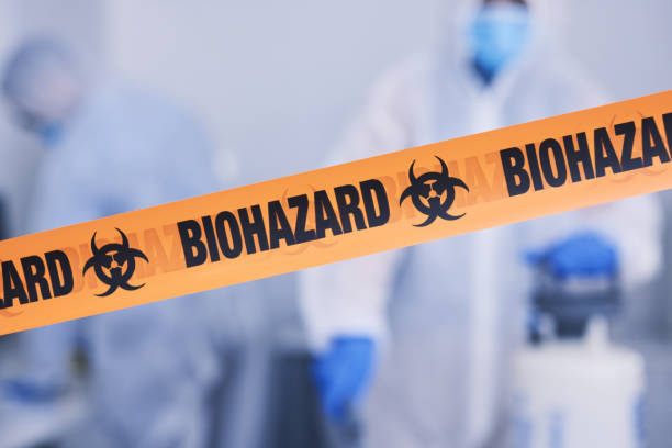 Professional Biohazard technician working in Belleville, WI